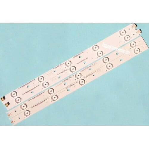 New LCD LED lamp bar 10 lamp CY15E40L/R IC-B-HWX40D495L /R 84.5CM
