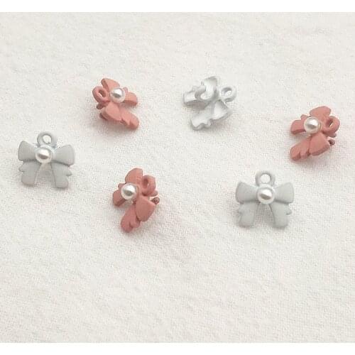 New Arrival! 11x11mm 100pcs Spray paint Flower Connectors for Handmade Necklace Earring DIY Parts Jewelry Findings&Components