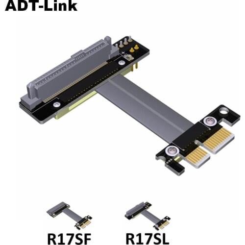 PCIE 1X Converter U.2 Interface U2 to PCI-E 3.0 x1 SFF-8639 NVMe Solid State Extension Data Cable Gen3 Flexible Flat Cable SSD