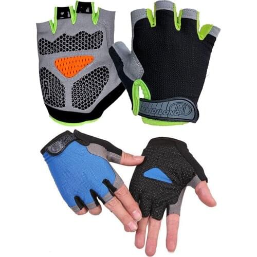 Bicycle Cycling Gloves Women Men Half-Finger Sports Glove Anti-Slip Gel Pad Breathable Motorcycle Mountain Bike Gloves Unisex