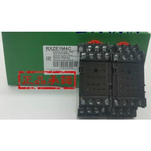 Genuine intermediate relay supporting base RXZE1M2C-RXZE1M4C-8 feet 14 feet 7A 8 holes 14 holes