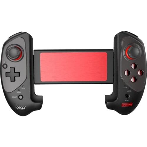 Portable Stretch Mobile Game Controller Wireless Bluetooth 4.0 Gamepad Joystick for PUBG IOS/Android Smartphone Tablet PC TV PC