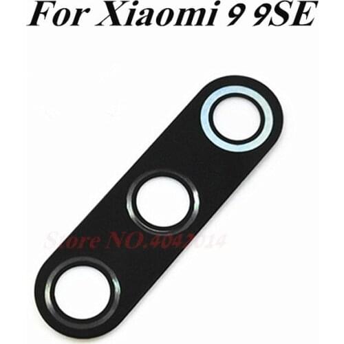 2 Pcs Original Rear Back Camera Glass Lens Cover For Xiaomi 9 mi9 mi 9SE Lens Replacement Repair Spare Parts With Stickers