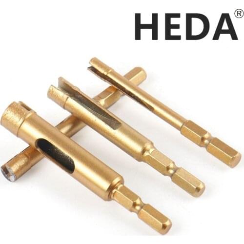 Free Shipping 6-12mm 6.35mm 1/4 HEX shank sintering Core Bit Diamond Hole Saw Drill Bit for Marble Granite Tile Ceramic Concrete