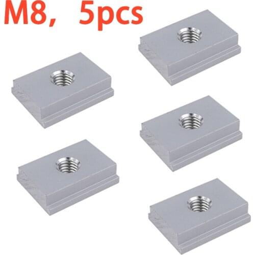 M3/M6 T Slot Jig T Track Sliding Nut Slider Woodworking Tool Fastener Fixture