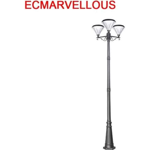 Giardino Lampu Jalan Style Farola Lampioni Da Esterno Plaza Luminaire Exterieur Lampa Uliczna LED Lampione Street Light