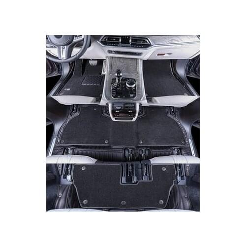 High quality! Custom special car floor mats for Toyota Highlander 7 seats 2020-2014 durable waterproof double layers carpets