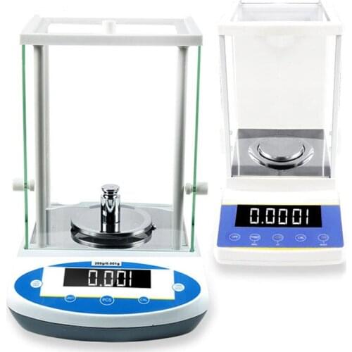 120g/0.1mg LCD Precision Electronic Analytical Balance Capacity Internal Calibration Weighing Scale precision of 0.0001g