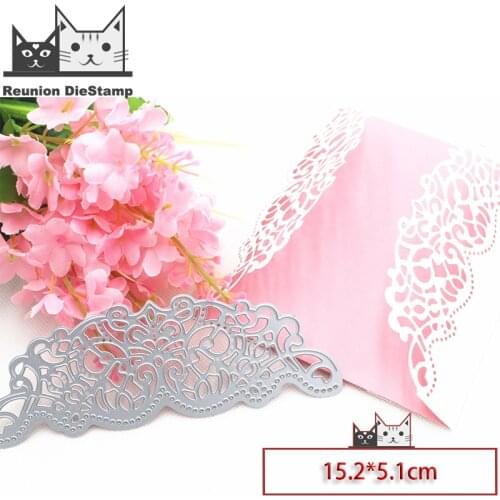 Reunion 2020 new METAL CUTTING DIES Envelope lace Cut Die Scrapbook Paper Craft Album Card Punch Art Cutter Punch Stencils
