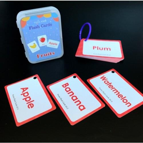 26 Letter English Flash Card Feelings Emotions English Word Card Flash Card Learning Educational Toy for Kids Pocket Card Gifts