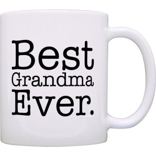 Free shipping Best grandma ever coffee mug creative ceramic mugs cup office tea mugs best gift for your grandma
