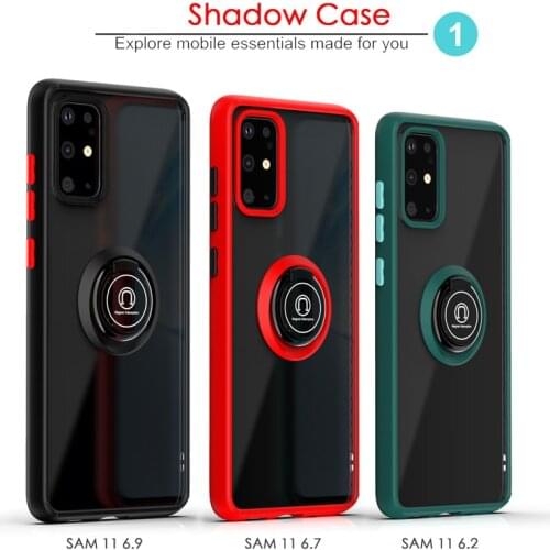 Ring bracket cases for samsung galaxy A 50 51 91 90 71 70 A60 A20 A10E A11 A30 Note 10 Plus back cover tranger things phone case