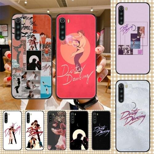 Movie Dirty Dancing Phone case For Xiaomi Redmi Note 7 7A 8 8T 9 9A 9S 10 K30 Pro Ultra black fashion Etui 3D bumper pretty