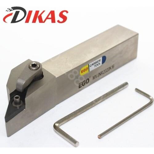 Dikas 1PCS MVJNR2020K16 Lathe tool holder CNC lathe. Adaptation with VNMG1604
