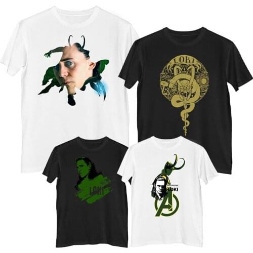 Disney Marvel Lady Loki Mens Cartoon Anime Cute Print T-shirt Unisex Casual Loose and Comfortable Clothes graphic t shirts Tops