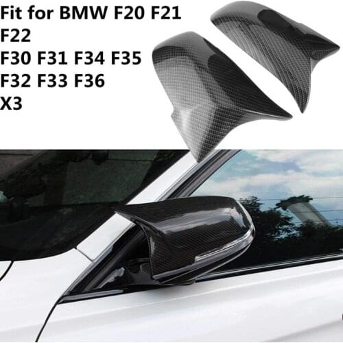 For BMW F30 F32 F33 F20 F22 F23 F36 X1 Mirror M3 M4 Look Rear View Mirror Cover For F20 F30 F22 F36 F23 F87 M2 R+L
