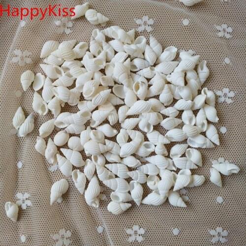 HappyKiss Natural ornament conch shells White jade snail The white cats eye screw The Mediterranean home decoration aquariuem