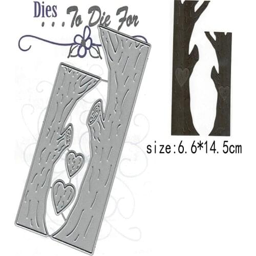 Sirius Towering Trees Hole Metal Cutting Dies for DIY Scrapbooking Photo Album Decorative Embossing DIY Paper Cards Cutting Mold