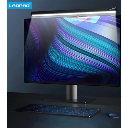LAOPAO Screenbar Desk Lamp Computer Laptop 3colors Stepless Dimming Hanging Table Lamp For LCD Monitor Light Study Reading Light