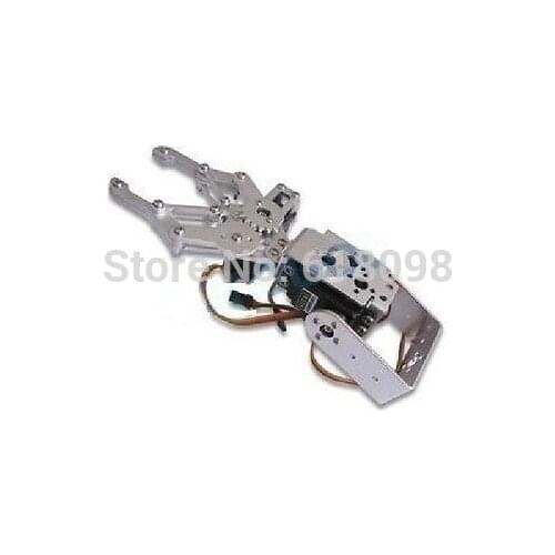 NEW Manipulator Mechanical Arm Paw Gripper Clamp + 2PCS MG995 servos For Robot