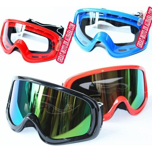 Motocross goggles electric motorcycle helmet goggles Off-road ATV Dirt Bike Motorcycle Goggles Eyewear Clear anti-uv m-1
