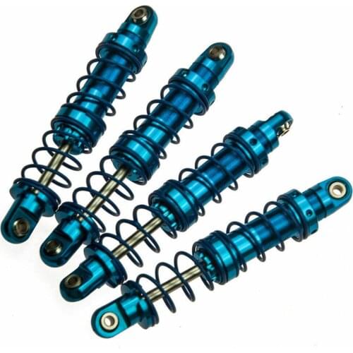 RCTOYFUN 2pcs/4pcs 80mm Metal Shock Absorber Damper For 1:10 RC Car Parts Truck Crawler Axial SCX10 90046 90047 TRX4 TRX-4 D90