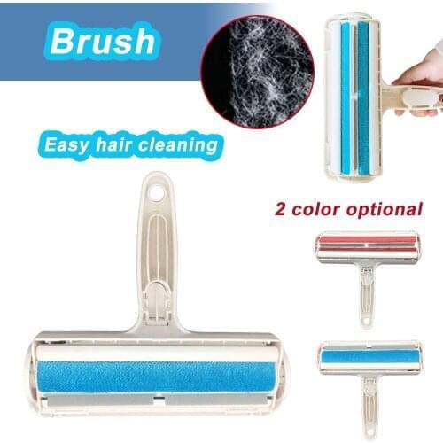 Pet Hair Remover Roller Self Cleaning Lint One Hand Operate 2 Ways Pet Hair Remover Dog Cat Pet Hair From Furniture 3