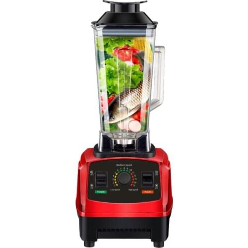 2200W EU Plug 2.0L High Speed Blender Mixer with 8 Blade Grinding Fruit Juicer Food Processor Ice Crusher Smoothie Machine