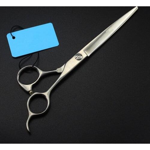 Japan 440c steel 7 inch Matte Pet dog grooming hair scissors cutting shears pet grooming thinning barber hairdressing scissors