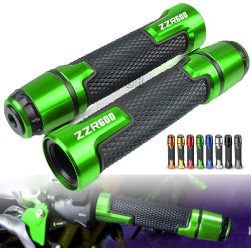 For Kawasaki ZZR600 1990-2009 2001 2002 2003 2004 2005 1991 1992 1993 ZZR 600 Motorcycle Handlebar Grip Handle Bar Cap End Plugs