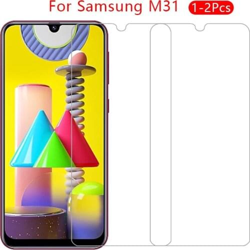 Protective glass for samsung m31 screen protector tempered glas on galaxy m 31 31m film samsun samsumg sansung samsungm31 galaxi