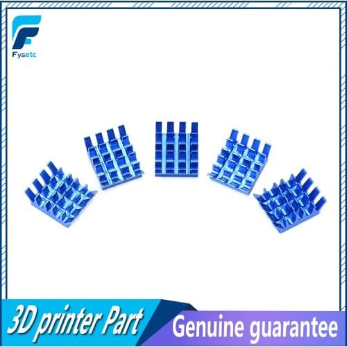 5pcs Raspberry Pi Spiky Heatsinks Cooler Aluminum With Adhesive Heat Sink For Cooling Raspberry Pi 3 / 2 Model B