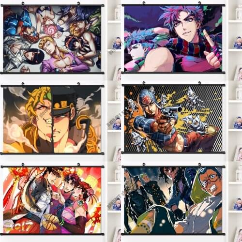 5D DIY Diamond Painting Full Square Anime JOJOs Bizarre Adventure Pictures Diamond Embroidery Mosaic Sale Home Decoration