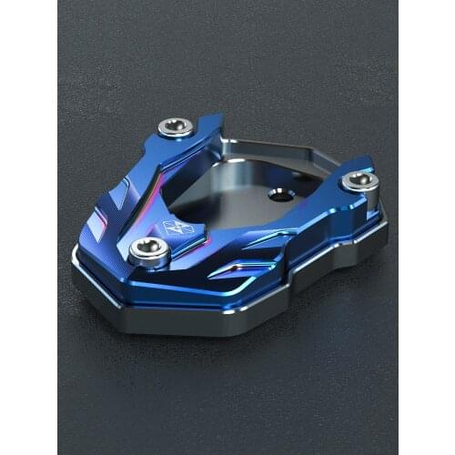 Motorcycle Side Stand Kickstand Pad Cover Apply for Loncin Voge 500r 650ds Antiskip