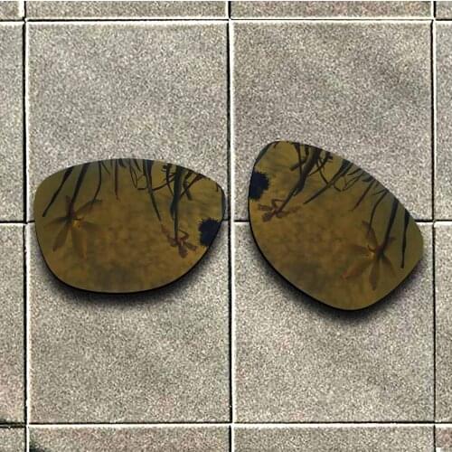 Bronze Gold Polarized Sunglasses Replacement Lens for-Oakley Frogskins Frame 100% UV Protection Good Fitness