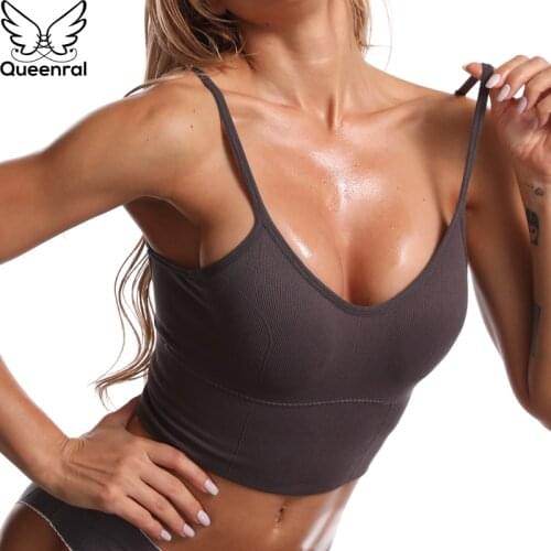 Sexy Women Bra Tank Crop Top Push Up Bralette Bras For Women U-Shaped Back Seamless Female Underwear Street Fashion Woman Top