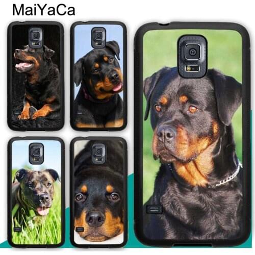 Rottweiler Dog Cases For Samsung A21S A20e A71 A51 A10 A40 A50 A70 Galaxy S20 Plus S10 S9 Note 20 Ultra
