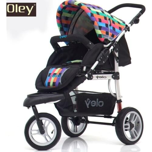 Baby Cart, Children Pushchair, High Landscape, Excellent Suspension 3 Wheel tricycle driewieler Baby Stroller