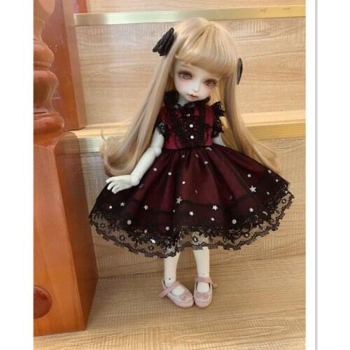 Fashion Doll Dresses for Blyth 1/4 MSD 1/6 BJD Dolls Accessories,Beautiful Doll Clothes Outfit for Dolls