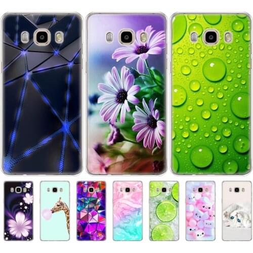Soft TPU silicon Case FOR Samsung Galaxy J5 2016 Case J510 J510F Cover FOR Samsung J5 2016 Case shell