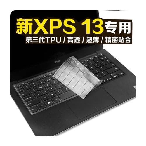 New 13.3 15 inch laptop keyboard cover Protector for Dell xps 13 9350 9343