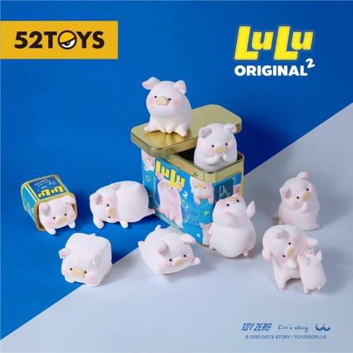 Original Canned LuLu Pig Classic Series Blind Box Toys Doll Random One Cute Anime Figure Gift Free Shipping