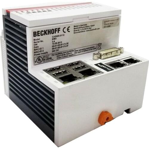 CX5020-0112 Beckhoff Embedded PC Basic CPU Module Used