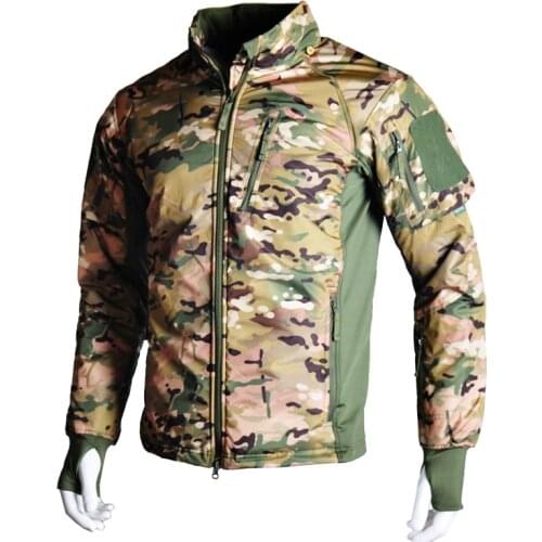 Tactical Mens Waterproof Military Camouflage Winter Fleece Jacket Army Clothing Multicam Windbreaker Hiking Camping Coat