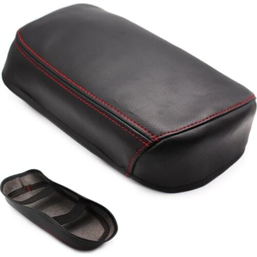Car Styling Center Control Armrest Box Cover microfiber leather Protector Pad for Toyota RAV4 2006 2007 2008 2009 2010 2011 2012
