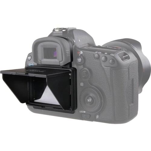 LCD Screen Protector Pop-up sun Shade lcd Hood Shield Cover FOR CANON 5D4 5DIV 5D3 5DIII 5DS 5DSR R 5D MARK III IV CAMERA