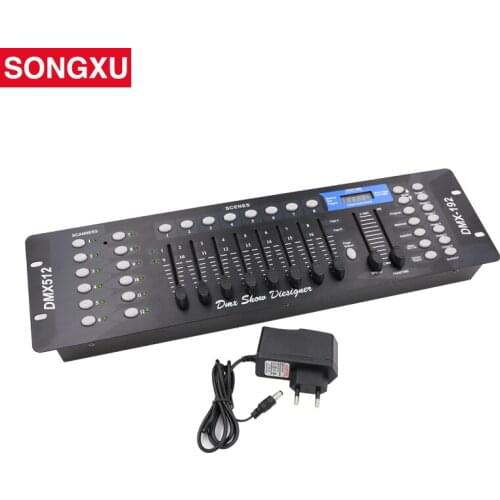 192 DMX Controller DMX512 Console DJ Controller Lighting Controller for Stage Lights Equipments /SX-DISCO192