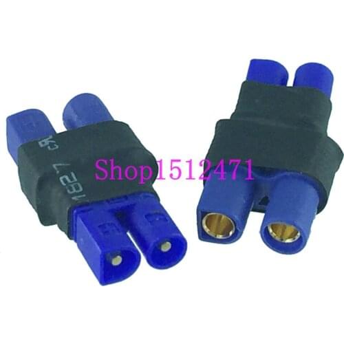 1pce EC2 Male to EC3 Female No Wire adapter Connector for LiPo Battery