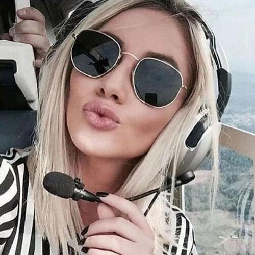 2021 Luxury Vintage Mirror Brand Designer Sunglasses Women/Men Classic Round Outdoor Sun Glasses UV400 Oculos De Sol Gafas