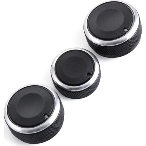3pcs/set For chevrolet sail switch conditioning heat control switch ac knob For Chevrolet Sail 2008 to 2014 Car Accessorie